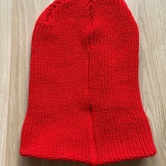 ニット帽★日本製 REDの画像