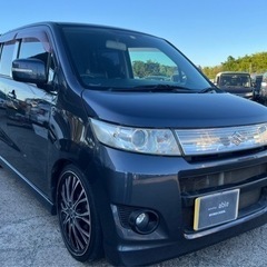 【支払総額15.8万円】MH23S改！公認済みワゴンRスティングレーTS車検付即日納車ok社外マフラー、アルミなど！エアコンバッチリ♪修復歴無しの画像