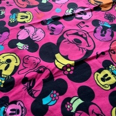 ディズニー★TDR ミニー フリース ブランケット 2wayの画像
