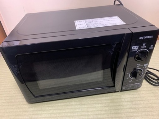 電子レンジ　アイリスオーヤマ　動作確認済