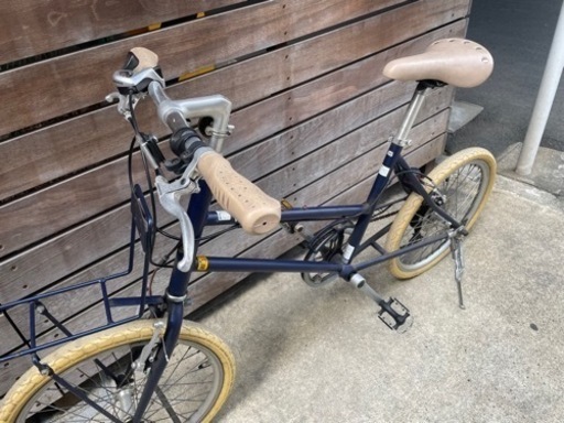 値下げしましした VIM BIKE ミニベロ 自転車 チェーン鍵付き 防犯登録