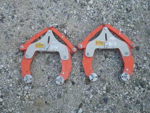 U字溝吊り金具　サンキョウマシンバイスロングⅮ-800