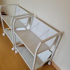 キャスター付き書類ラック 一台200円の画像