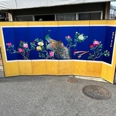 【無料】屏風　大型屏風　インテリア　まだあります