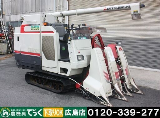 【SOLD OUT】三菱 コンバイン 3条刈 レセルダ VS25G 25馬力 自動水平 グレンタンク オーガ【簡易清掃/動作OK】【農機具でっく】【広島】【コンバイン】