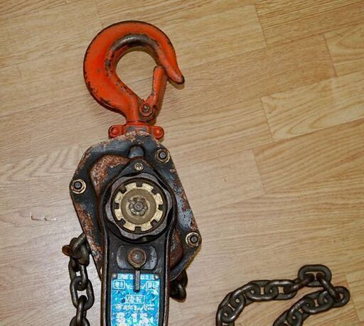 象印 3.15ｔ レバーホイスト Y2-320 レバーブロック 巻き上げ 巻き下げ けん引 締め付け 札幌市 清田区 平岡