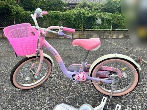 ディズニープリンセス ゆめかわ自転車 16インチ