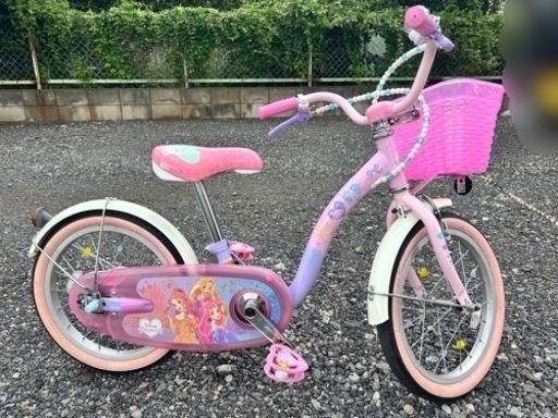 ディズニープリンセス ゆめかわ自転車 16インチ