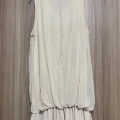 シフォンワンピース　結婚式二次会　パーティーの画像