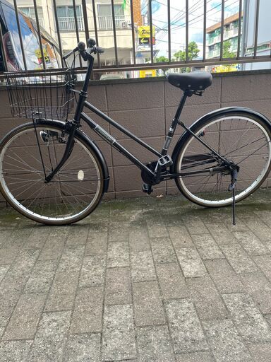 リサイクルショップどりーむ荒田店　No901 エコNo16939X 自転車　シティサイクル　２６インチ　ライト付き♪　カゴ付き♪