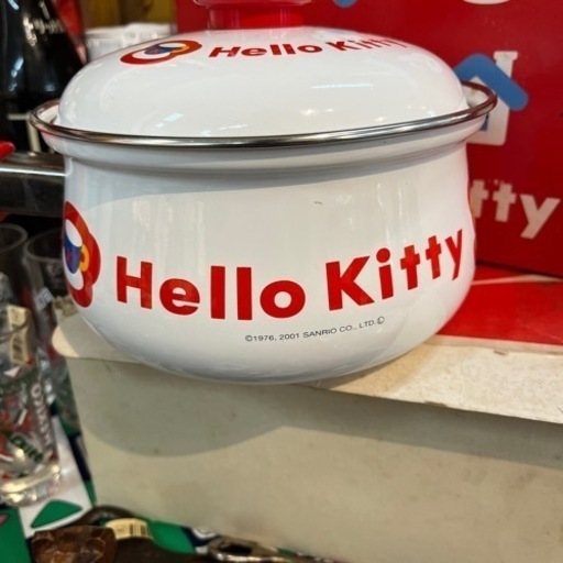 Mg30 hello kitty ホーロー鍋