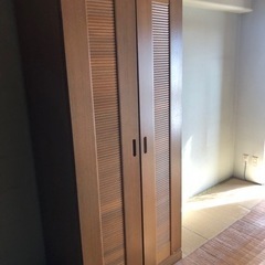 木製クローゼット　洋服ダンス