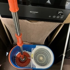 モップ・専用バケツ付き