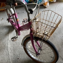 子供用自転車の画像