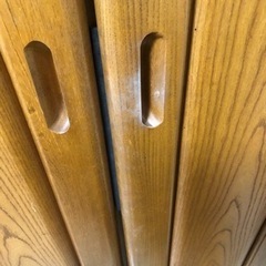 お買い得！木製クローゼット　小さい方　洋服収納の画像