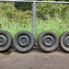 155/65R14夏タイヤ差し上げます