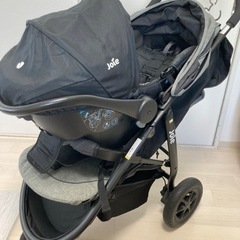 【美品】joie トラベルシステム ３点セット ISOFIX　送料無料 Joie トラベルシステム 軽量コンパクトベビーカー『ツーリスト』の3点