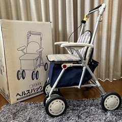 [終了] 象印ベビー　ヘルスバッグS  座れるシルバーカー　歩行補助