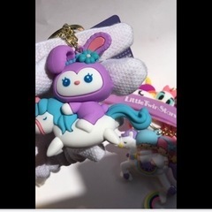 新品ユニコーンまとめ出品 PVC素材 バッグチャーム１つずつ在庫の画像