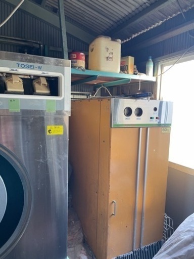 ボイラー　洗濯機　乾燥機