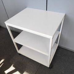 キャスター付きプリンター台『中古良品』