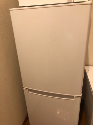 106L 直冷式2ドア冷蔵庫 Nグラシア WH（2020年式）