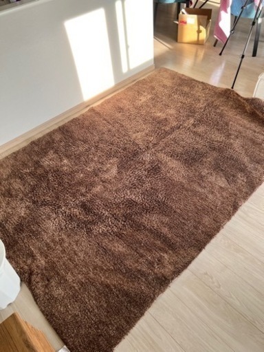 《美品・ニトリカーペット》11900円が1500円です。