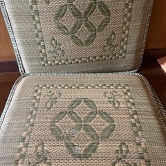 ゴザ　座布団　3枚　まとめ売り　55㎝正方形の画像