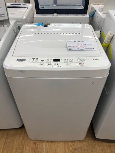 ★ジモティ割あり★ ヤマダ 洗濯機  6.0㎏ 21年製 動作確認／クリーニング済み SJ3122