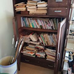 【決定】木製　収納　シェルフ　本棚　レトロの画像