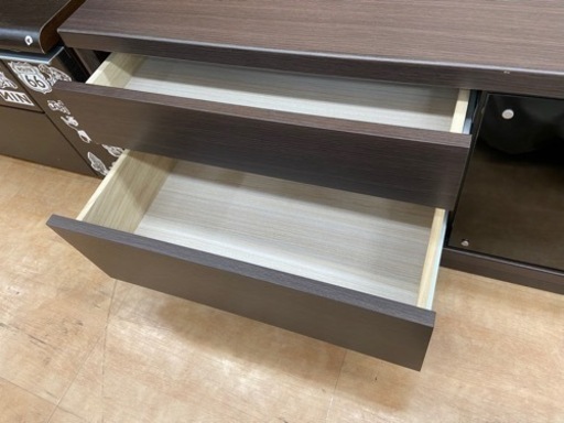 【トレファク摂津店】ブラウン×ブラックのテレビボード入荷しました‼︎