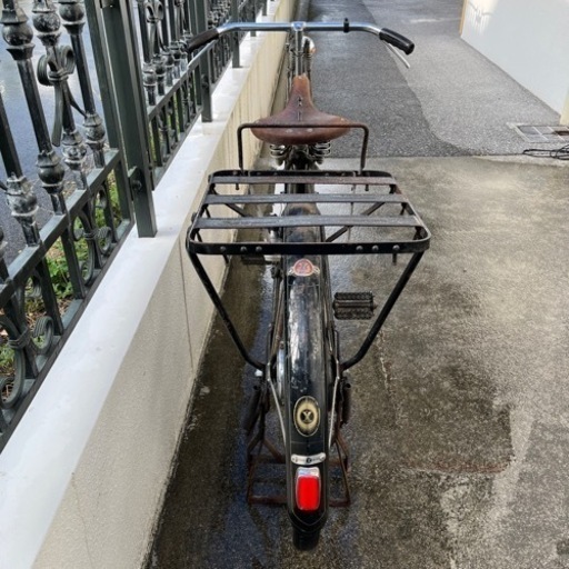 昭和40年代国産 山口ベニー号 実用自転車 サイドカー付き