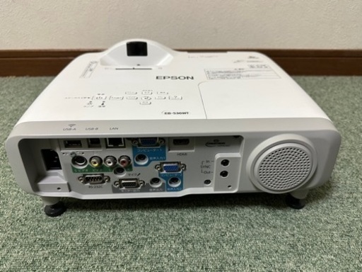 EPSON 大画面超短焦点プロジェクター(EB-536WT)  3400lm HDMI