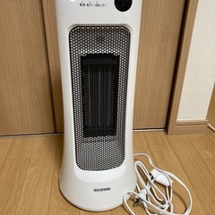お譲り済み　アイリスオーヤマ 人感センサー付き セラミックファン...