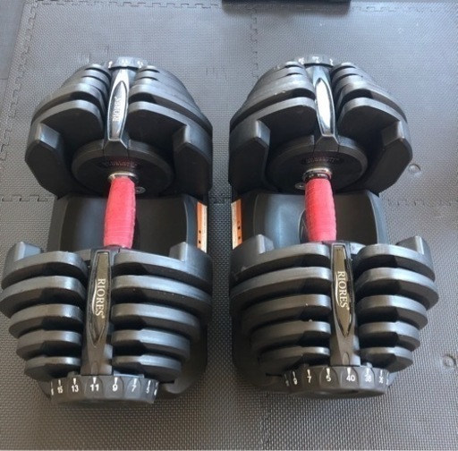 可変式ダンベル40kg 2セット