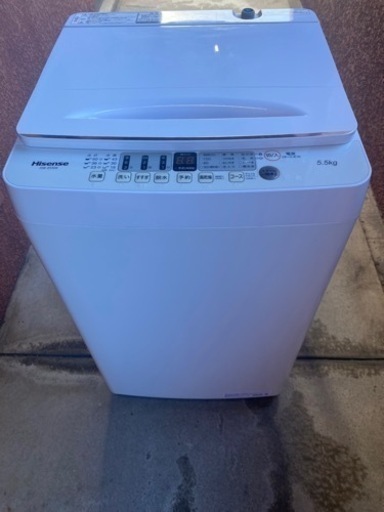 Hisense 洗濯機 HW-E5504 5.5kg 2021年製