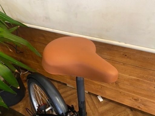 【カゴ付き】20インチ折りたたみ自転車　6速