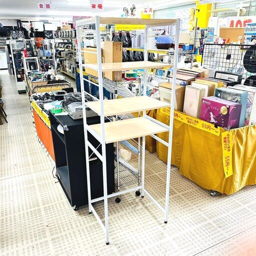 12/4【ジモティ特別価格】家具 ラック 棚 4段 シェルフ