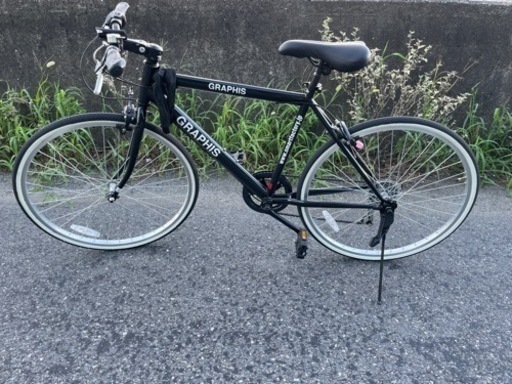 値下げしました！【使用2ヶ月】クロスバイク（黒）