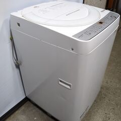 🍎シャープ 全自動洗濯機 7kg ES-GE7C-W
