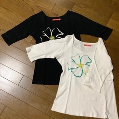 ５部袖Tシャツ2枚