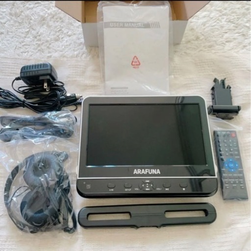 値下げ⭐開封のみ！ヘッドレストモニター ARAFUNA 車載用モニター 10.1インチ dvdプレーヤー 1080P対応 レジューム機能