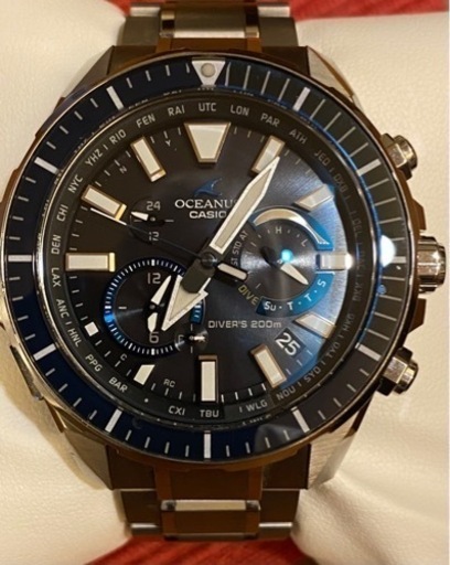 CASIO オシアナス　電波ソーラー  OCW-P2000-1AJF 美品