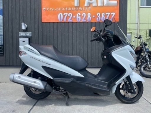 ★15万円！バーグマン200 セル1 ETC付き！実働車　スズキ　CH41A バーグマン