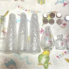 ♡ハーバリウム♡ ハンドメイド　まとめ売り　セット　キット　花材　オイル　瓶の画像