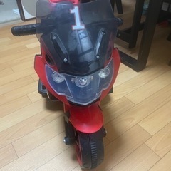 アクセル付き子供用バイクの画像