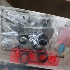 タミヤ　その他パーツなどつけて　ミニ四駆　スーパーアスチュートブラックスペシャルの画像