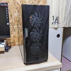 Antec DF700 Flux PCケース CORSAIR 電源ユニットとDeepCool CPUクーラー付きの画像