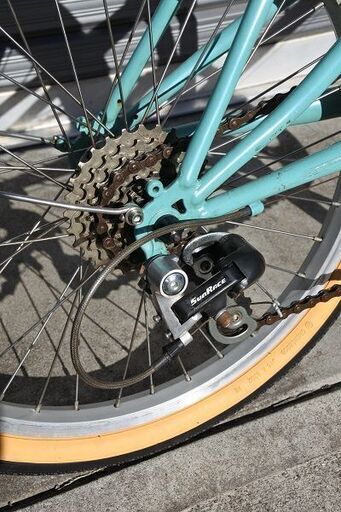 メーカー直売所 Bianchiメルロー ミニベロ 当時カラー分解整備済