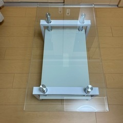 ガラス　センターテーブル